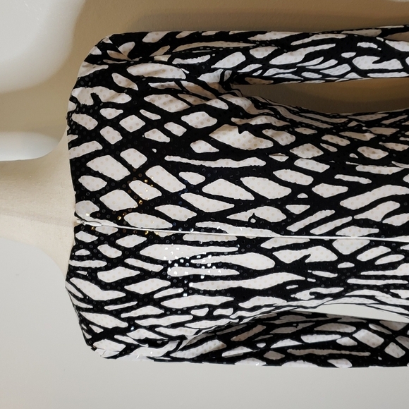 NEW Cache Sequin Animal Print Dress Evening Elegant Celeb Style Luxury Date - Picture 6 of 14